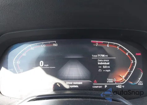 2022 BMW X7 xDrive40I z USA, uszkodzony, nr VIN 5UXCW2C03N9L05707